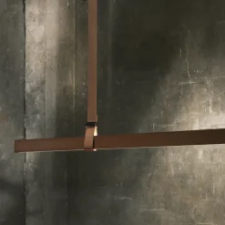 Belt Fabric Copper Brown Casambi 2000mm