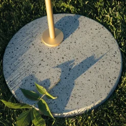 Captain Flint Outdoor H 1537 mm Brass Finish/Grey Lava