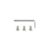 IC Floor Kit with screws and allen key for base