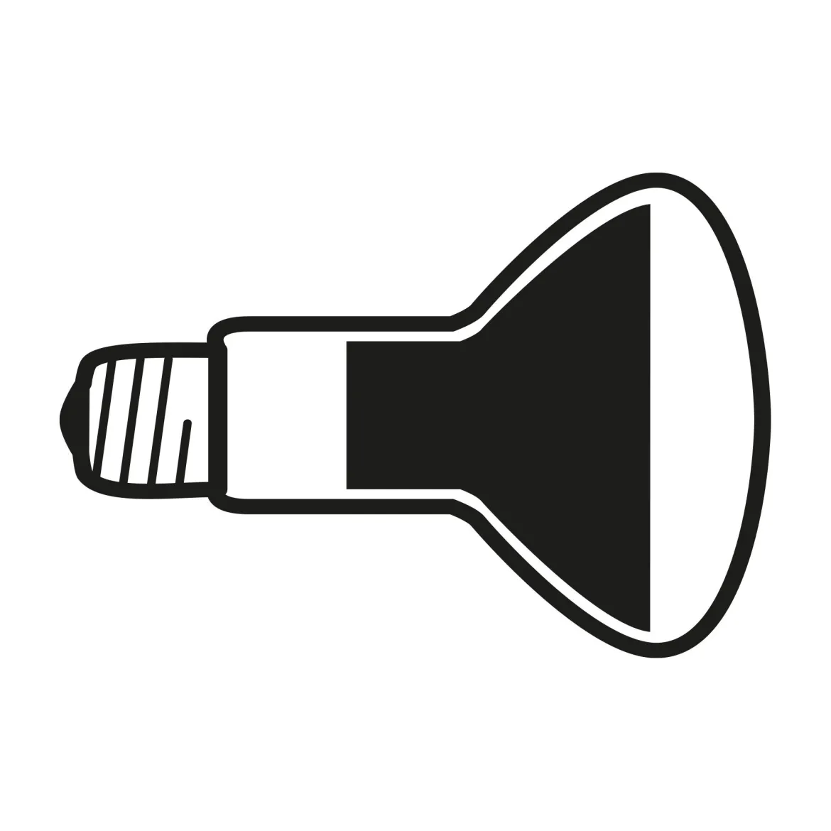 LED Lamp 12W E27 220-240V 2700K R125