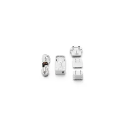 Power charger with electrical cable & plugs